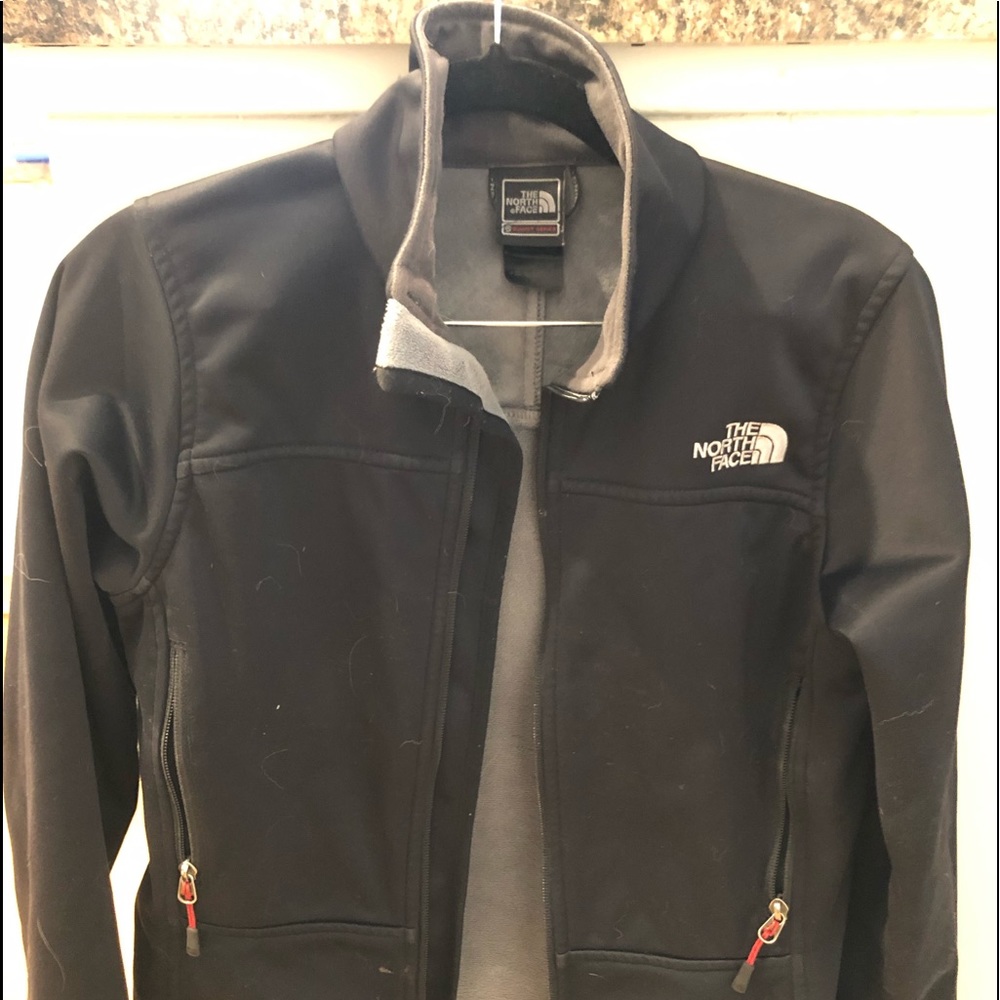 Black and Grey North Face Summit Series Jacket